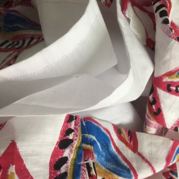 J. Crew Floral One Shoulder Floral Dress J0954 - Picture 5 of 8